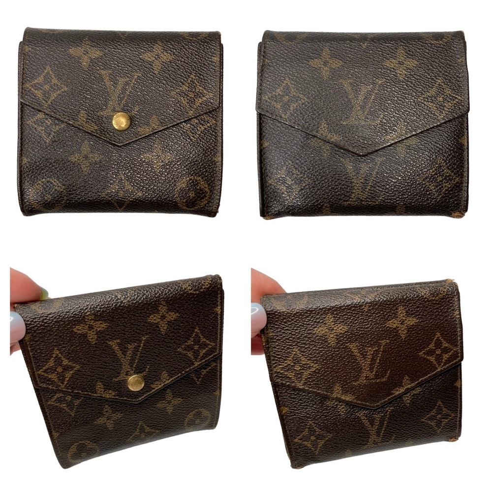 Authentic Louis Vuitton Vintage Elise Monogram Compact Bifold Wallet 1980’s - Picture 5 of 14